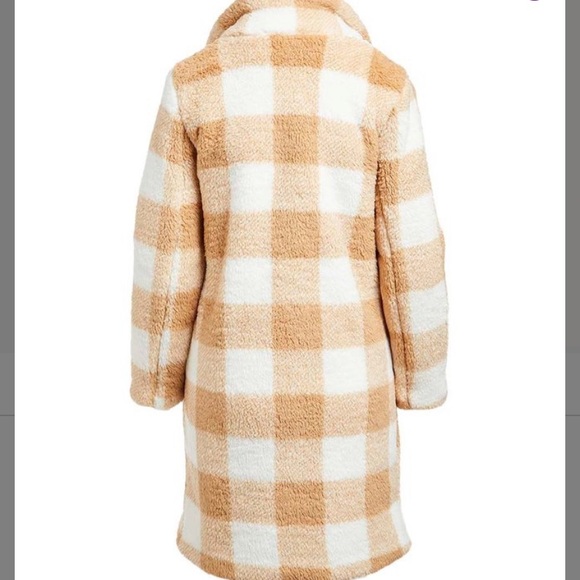 Steve Madden Sherpa Coat! Plaid! Size M, L, 3X! NWT! - Picture 11 of 12
